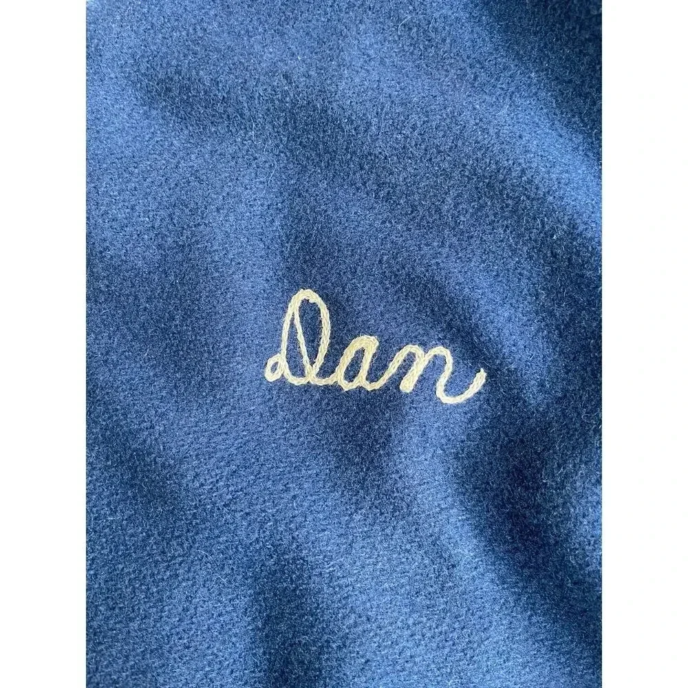 Rare Vintage Varsity Letterman’s Jacket Golden Thread Outerwear Classic Dan Prep - Picture 7 of 15